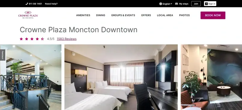 Best-Hotels-Moncton-Crowne-Plaza-Moncton-Downtown