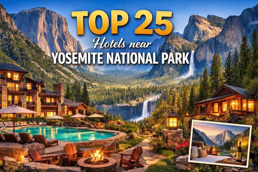 TOP 25 Hotels near Yosemite National Park