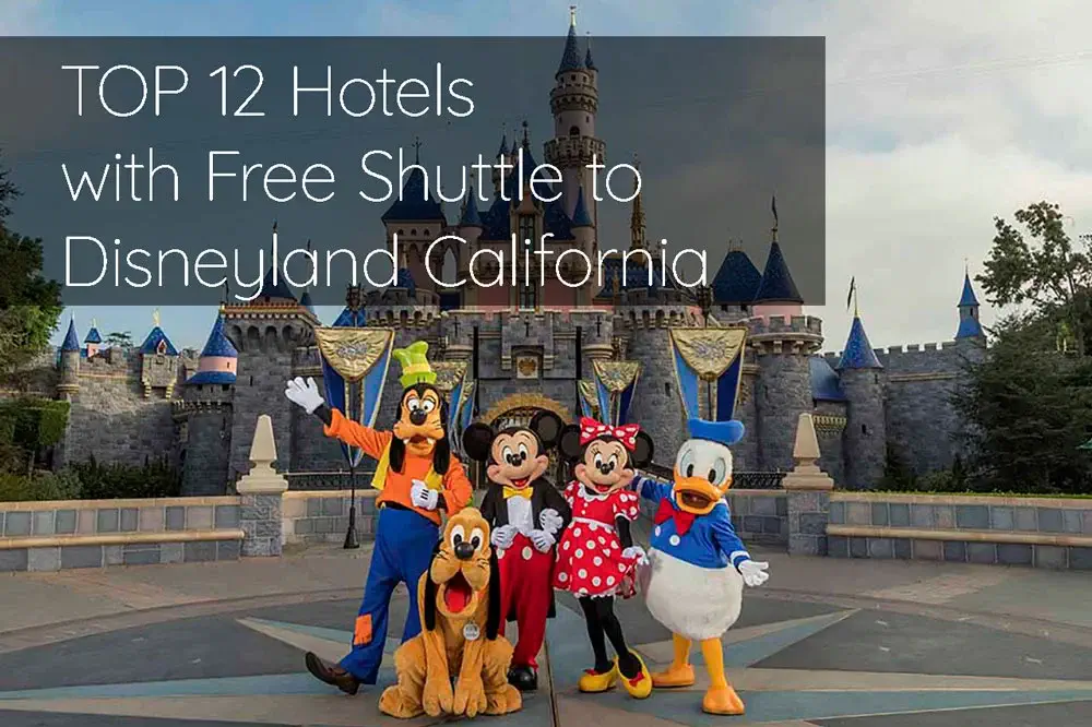 The Best Hotels with Free Shuttle to Disneyland Resort in California